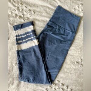 AERIE Blue and White Leggings